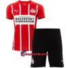 Virallinen Fanipaita + Shortsit PSV Eindhoven Kotipelipaita 2021-22 - Lasten